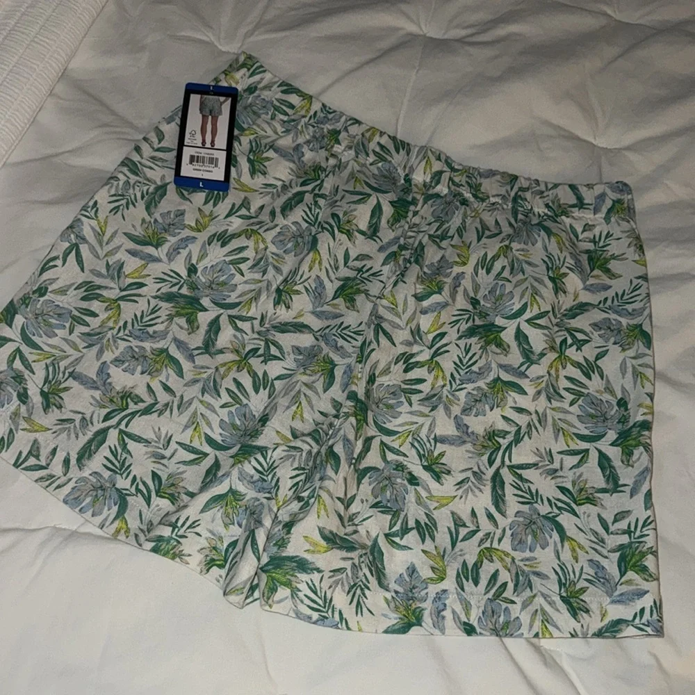 NWT linen blend skort - Picture 5 of 12